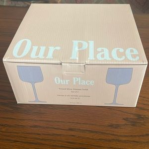Our Place - Tinted Wine Glasses (set of 2)